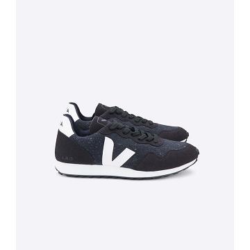 Veja SDU REC FLANNEL Men's Running Shoes Black | NZ 171BEX